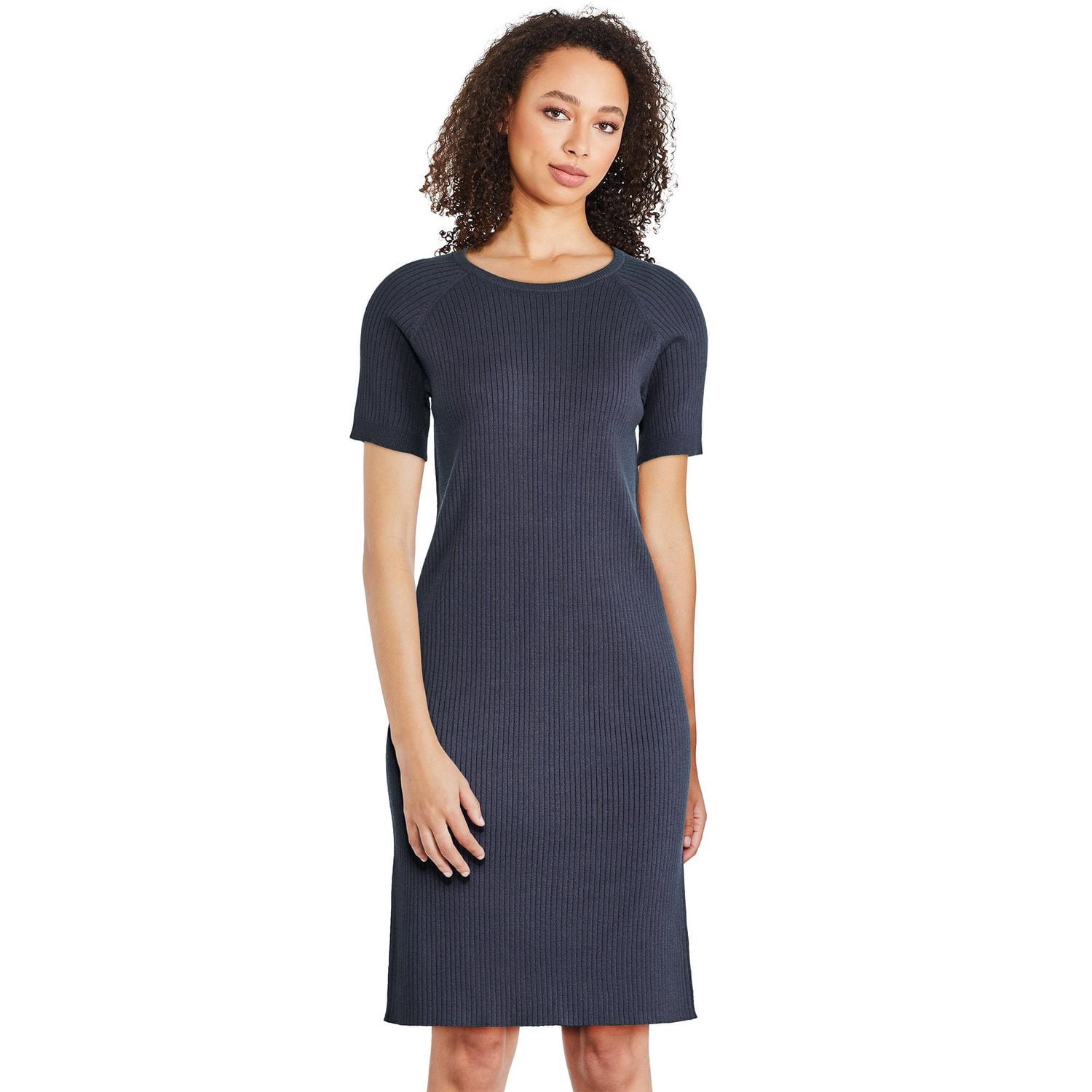 Robe côtelée George pour femmes