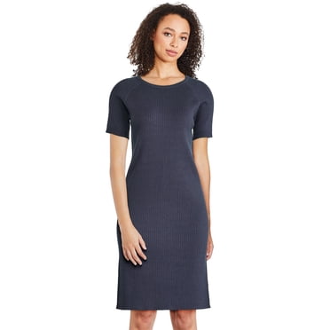 Robe côtelée George pour femmes