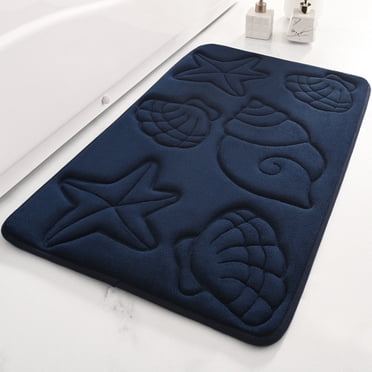 EGNMCR Tapis de Salle de Bain, Tapis pour Salon, Tapis de Cuisine Tapis de Salle de Bain Tapis de Porte Absorbant l'Eau à Séchage Rapide Tapis d'Entrée pour Douche Tapis Uni Antidérapant pour Entrée de Toilette Couverture de Tapis de Salle de Bain