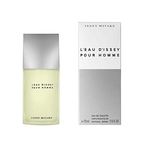 香水(男性用) Brand perfume Eai de parfum for men Issey Miyake L`Eau D`Issey by for Men, 2.5-Ounce Edt Spray