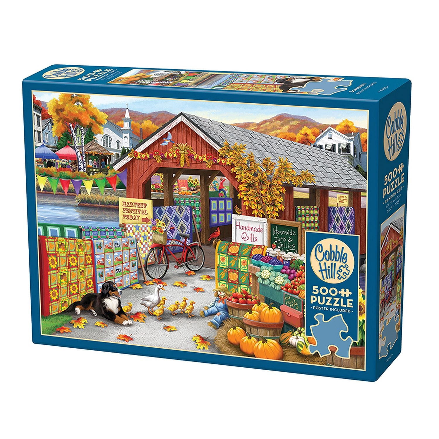 Cobble Hill Jigsaw Puzzle - Harvest Festival, 500 Piece Puzzle