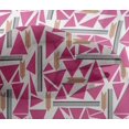 thumbnail image 4 of oneOone Viscose Chiffon Fabric Triangle & Line Geometric Print Sewing Fabric BTY 42 Inch Wide, 4 of 4