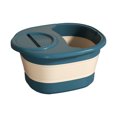 thumbnail image 2 of Oefntac Économies Seau de Bain de Pieds Pliable avec Poignée et Couvercle, Seau de Spa de Bain de Pieds Portable avec Points d'Acupression de Massage, Seau de Bain de Pieds Portable, Seau de Spa Pliable pour les Pieds, 2 of 6