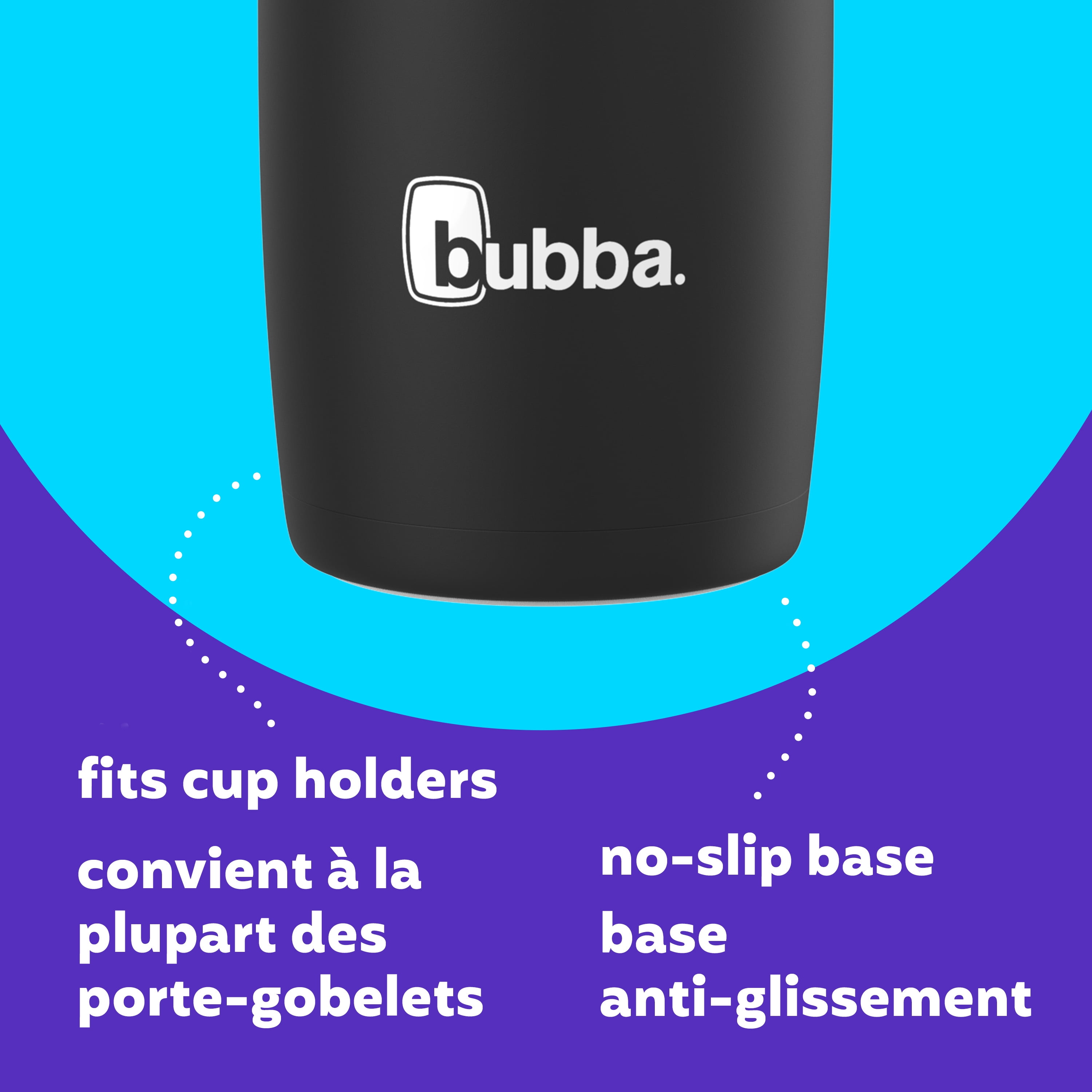 bubba Radiant Tumbler, oz ( ml), Stainless Steel Insulated Water Bottle