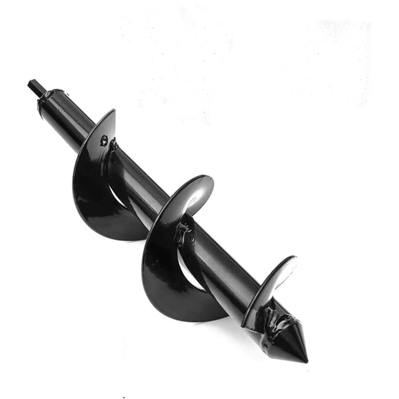 Garden Planting Tool, Auger Drill Bit for Cultivated Soil and Flower Beds, Rapid Hole Drilling for Potted Plants, Vegetables, Flowers, Root Trees, Shrubs (Approx. 8x30Cm)