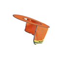 thumbnail image 1 of serony Hard Hat Sunshade Neck Shield Neck Sun Shade Protector Fluorescent Orange, 1 of 9
