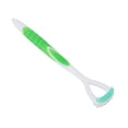 thumbnail image 2 of Tongue Scraper, Freshen Breath Flexible Safe Tongue Brush  For Adults Green, 2 of 8