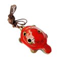 thumbnail image 2 of TopLLC Tools&Home Improvement Musical Instrument Beginners Turtle Musical Instrument 6 Hole Ceramic Hole Flute White Porcelain Children Wind Instrument Decorative products, 2 of 3