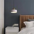 thumbnail image 3 of Hanging Lamps Nordic Style Dining Room Kitchen Island Tea Room Metal Gray Wicker Chandelier Rattan Light Fixtures Ceiling Hanging, 3 of 4