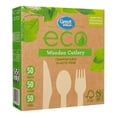 thumbnail image 3 of Great Value eco Couverts en Bois, 150 Pcs, 3 of 3