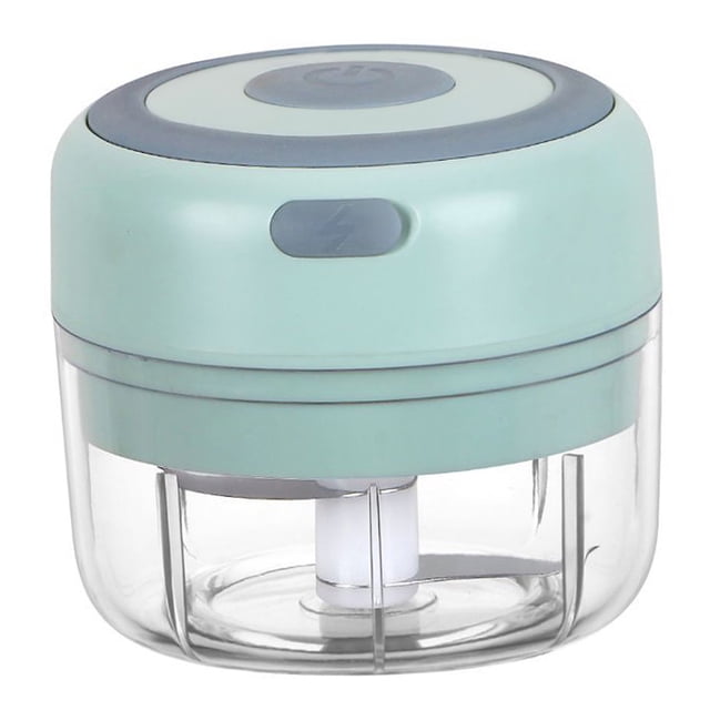 Mistaha Mini Garlic Grinder Electric Garlic Chopper Cordless Food Fruit Vegetable Blender Kitchen Gadgets 100ML USB Rechargeable