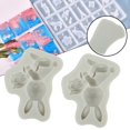thumbnail image 2 of 2pcs Holiday silicone for Mold DIY chocolate cake baking tool clay drop for Mold, 2 of 11