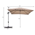 thumbnail image 2 of Patiojoy 10' Market Umbrella Outdoor Patio Square Offsete Tan, 2 of 6