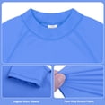 thumbnail image 4 of BIG ELEPHANT 3 Pack Kids Short Sleeve Rash Guard Shirt UPF 50+ Protection Swimwear Quick Dry Swim Tee Youth Rashguard, 4 of 5