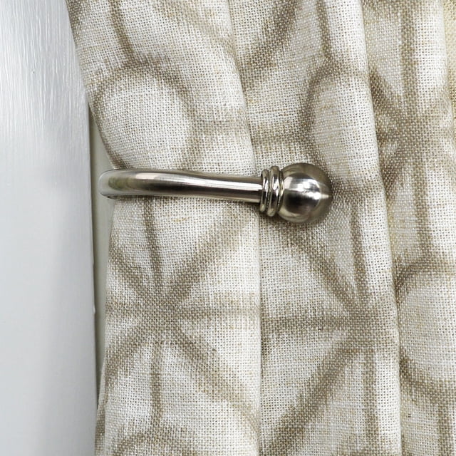 Versailles Nickel Curtain Holdbacks