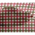thumbnail image 4 of oneOone Viscose Chiffon Fabric Gingham Check Decor Fabric Printed BTY 42 Inch Wide, 4 of 4