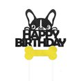 thumbnail image 1 of fastboy Happy Birthday Dog Pet Cake Plaque, 1 of 9