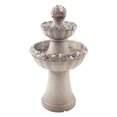 thumbnail image 1 of VEVOR Outdoor Water Fountain 2-Tier Rock Base Style 36.5 in Height Fountains, 1 of 9