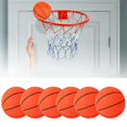 thumbnail image 4 of Ruibeauty 6Pcs Small Mini Children Inflatable Basketballs Kids Indoor Outdoor Sports Toy, 4 of 4