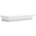 thumbnail image 3 of NovaSolo Halifax Long Floating Wall Shelf in Pure White, 3 of 9