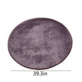 thumbnail image 4 of Back To School Supplies Sale!Fluffy Round Rug,Plush Ound Rugs for Living Room,White Faux Fur Rug,Fluffy Washable Shag Rug for Living Room, Fuzzy Small Circle Rug for Bedroom Dorm Plush Rug Room, 4 of 8