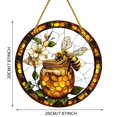 thumbnail image 3 of Themed Acrylic Hanging Ornament – Stained Glass Style Decor For Home & Garden, 3 of 6
