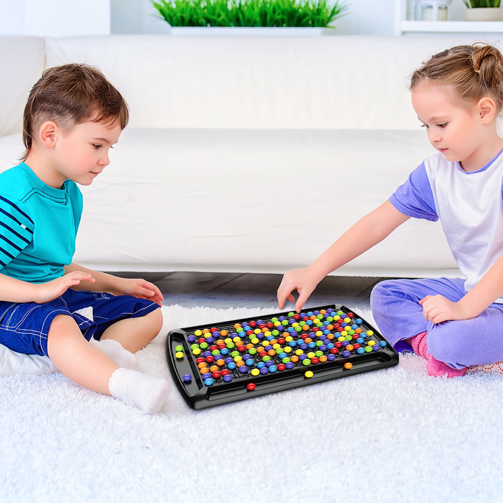 MZCPSYHA Children's Matching Game Parent-child Double Touchs Board Game