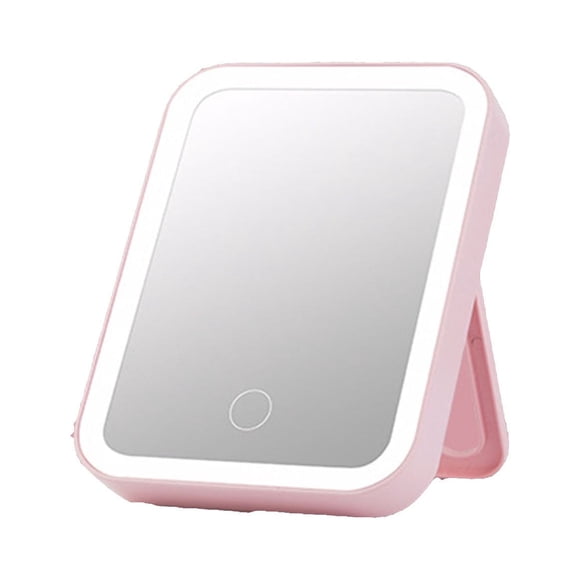 Rkxzt Led Desktop Mirror Desktop Folding Mirror With Light Desktop Decorative Mirror Clearance Items