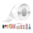 thumbnail image 1 of simhoa Blow Bubbles Double Sided Tape with s Sequins DIY Crafts Waterproof Creative Transparent Color Handmade Ball Educational Toy for Adults , Tape with Full Tools, 3mete, 1 of 5