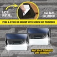 thumbnail image 4 of Bell + Howell Bionic Wall Light Max Outdoor Solar Powered, Motion Sensor Waterproof LED with Remote, 4 of 8