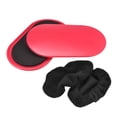 thumbnail image 1 of Unique Bargains Exercise Core Sliders, Oval Glider Discs with Feet Covers, Dual Sided, Home Gym, Red, 1 of 6