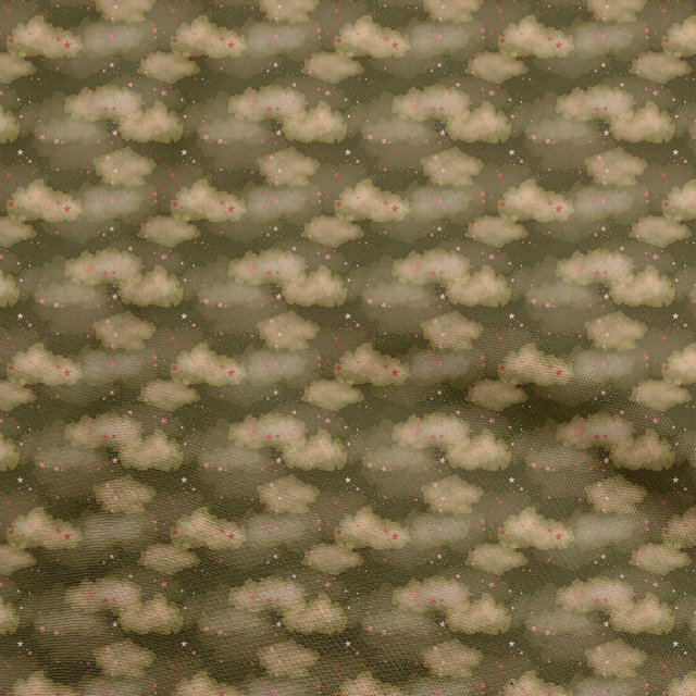 oneOone Polyester Spandex Dark Olive Green Fabric Galaxy Sewing Craft Projects Fabric Prints By Yard 56 Inch Wide
