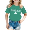 thumbnail image 1 of Chat et Veste pour Danse Imprimé St. Pat Col Rond Manches Courtes pour Filles, 1 of 3