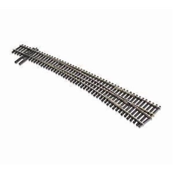Peco HO Scale Code 83 Electrofrog #7 Right-Hand Turnout