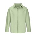 thumbnail image 5 of TIMIFIS Chemises Décontractées pour Hommes à Boutons, Mode d'Automne, Manches Longues, Col Rabattu, Blouse, Nouvelles Chemises Habillées Régulières Unies, 5 of 5