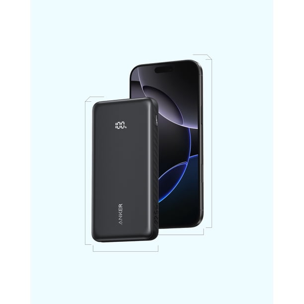 ANKER ZOLO POWER BANK (10K, 22.5W, BUILT-IN USB-C CABLE) - Walmart.ca