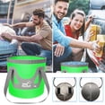 thumbnail image 4 of RYRDWP 12L Portable Foldable Water Bucket Fishing Bucket Folding Water Container For Travelling Camping Hiking Fishing Washing, 4 of 4