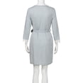 thumbnail image 4 of Ketyyh-chn99 Maxi Robe de Maternité Femmes Dentelle Femmes Enceintes Décontractée Allaitement Bébé pour Maternité Robe de Pyjama Gris,m, 4 of 5