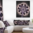 thumbnail image 1 of Fleur Fractale d'Art Numérique Jaune Vif - Impression sur Toile Florale, 1 of 3