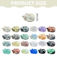 thumbnail image 3 of Natural Quartz Crystal Sleeping Cat Decoration Crystal Cat Sleeping Statue 2 Inch Opal Cat Crystal Statue Statue For Home Meditation, 3 of 9