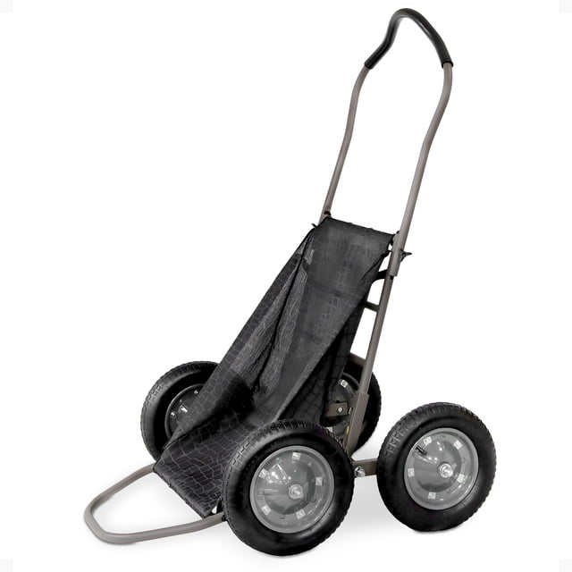Hawk Chariot Pliant Crawler, Chariot de Chasse et de Pêche avec Capacité de 500 Lb, Gris Foncé