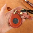 thumbnail image 2 of VONKY Key Cover PU Leather Cute Fit for Boyfriend Motorcycle Brown 1Set, 2 of 5