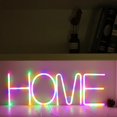 thumbnail image 3 of LED Four-color English Alphabet Neon Lights Birthday Party Christmas Decoration, 3 of 8