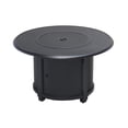 thumbnail image 1 of Paramount Alan Stamped Round Aluminum Fire Table, 1 of 9