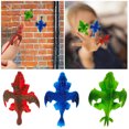 thumbnail image 2 of 6 Piece Dinosaur Catapult Toy Set Flexible TPR Material Launching Game for Kids Stress Novelty Idea, 2 of 7