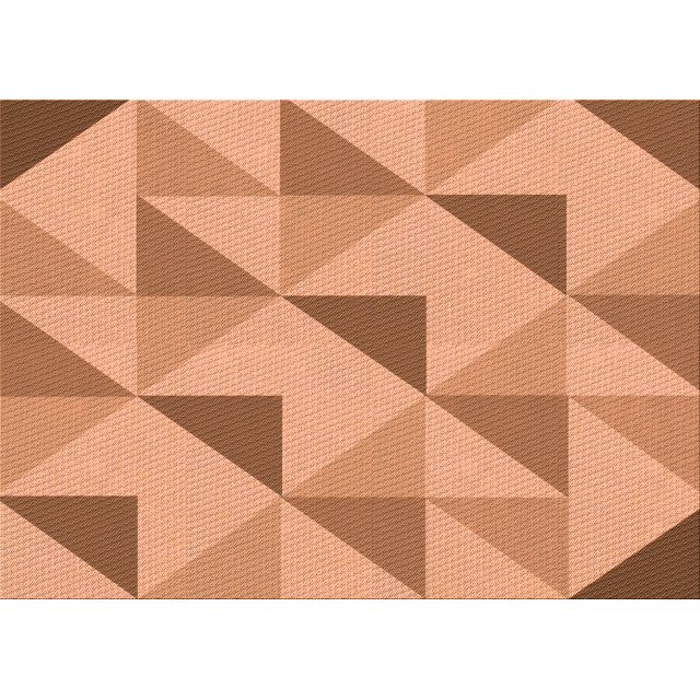 Ahgly Company Tapis d'Intérieur Lavables en Machine Rectangle Transitionnel Jaune Orange, 8' x 12'