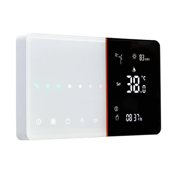 Smart Thermostat For Gas Boiler, Heating Room Wired Temperature Regulator Controller Home Backlight Touch Screen ,Upgrade Function