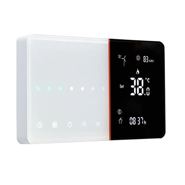 Smart Thermostat For Gas Boiler, Heating Room Wired Temperature Regulator Controller Home Backlight Touch Screen ,Upgrade Function
