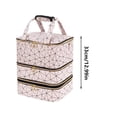 thumbnail image 2 of Nail Polish Organizer Bag with Detachable Lamp Base Large Capacity Storage for Salon and Home Manicure Tools Travel Carrying, 2 of 5