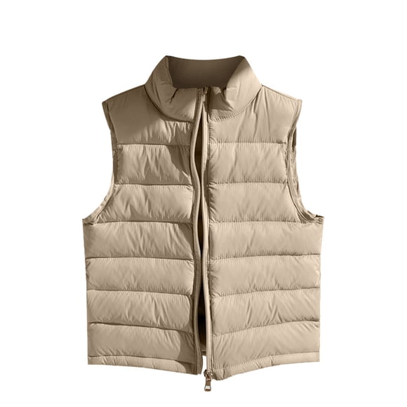Kids Down Coat Vest For Little Boy Girls Lightweight Windproof Winter Jacket Outwear Kids Fall Sleeveless Coats Girls Coat&Jacket Army Green 160/9 Y—10 Y